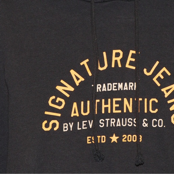 Signature by Levi Strauss Black Hoodie - Picture 4 of 4
